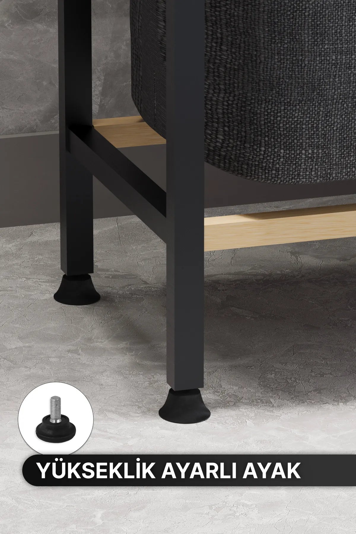 Bino Çamaşır Sepeti Ahşap Raflı Kirli Sepeti 2 Katlı Büyük Boy Kapaklı Çok Amaçlı Banyo Düzenleyici