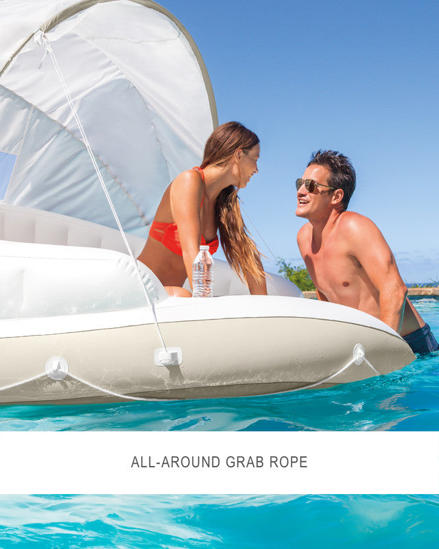 Intex 58292 Gölgelikli Ada Yatak 199 cm