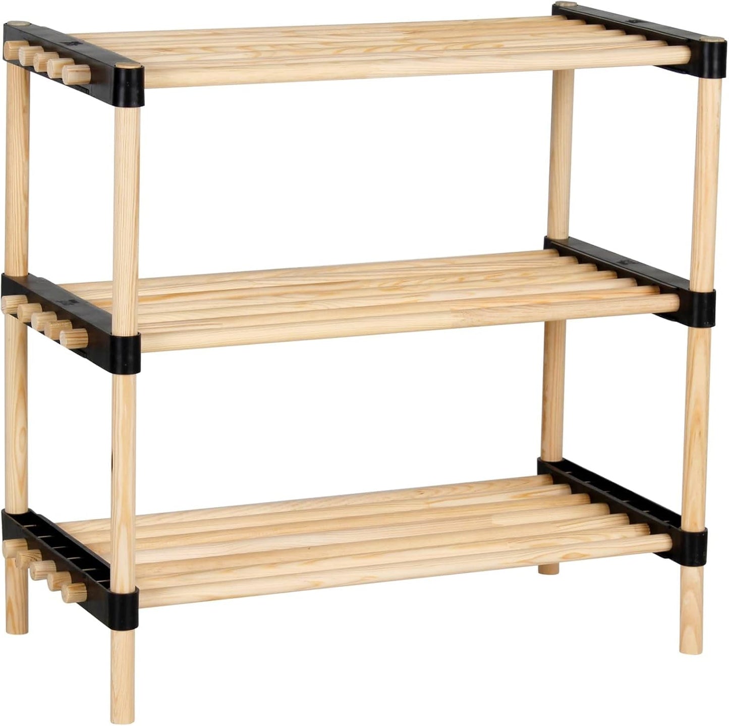 Modüler 3 Katlı Raf (Dar)