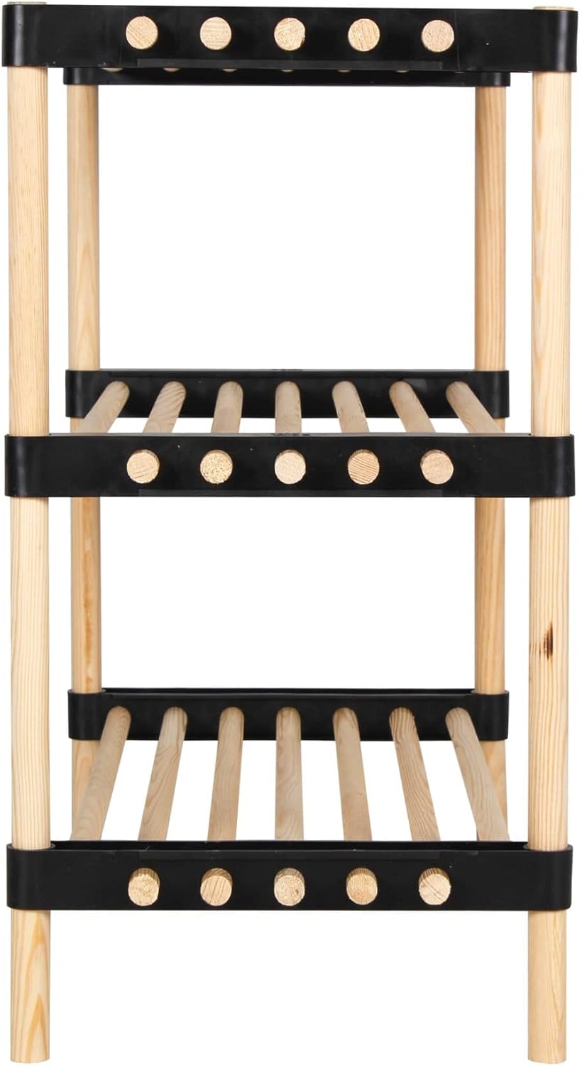 Modüler 3 Katlı Raf (Dar)