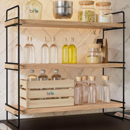 Bino Masa Üstü Düzenleyici Organizer Mutfak-Banyo Rafı Kitaplık