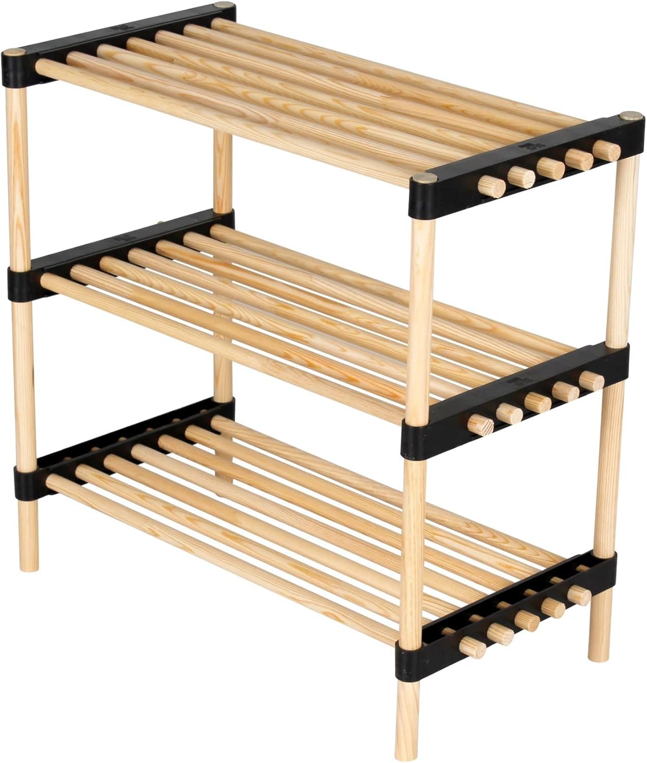 Modüler 3 Katlı Raf (Dar)