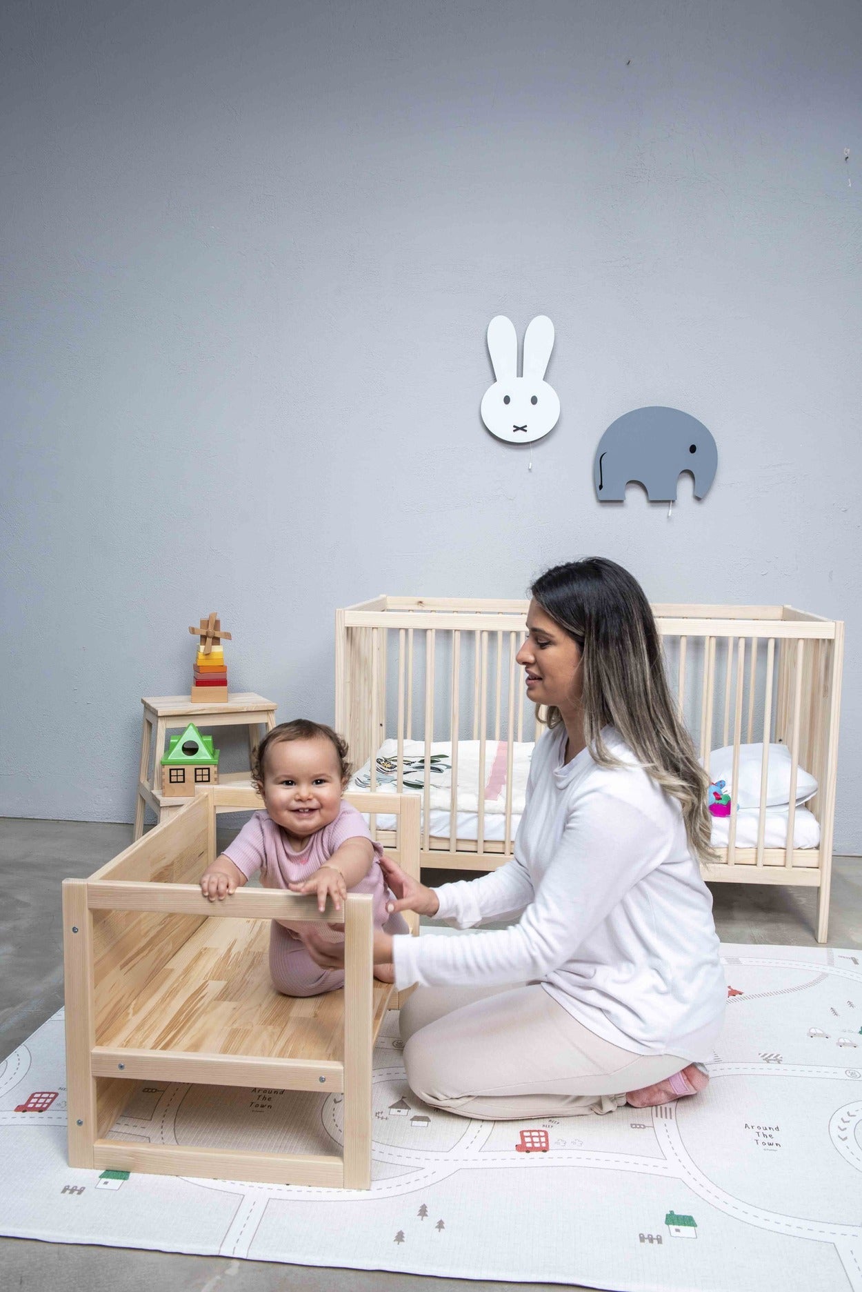 Dönüştürülebilir Masa ve Sandalye Büyük