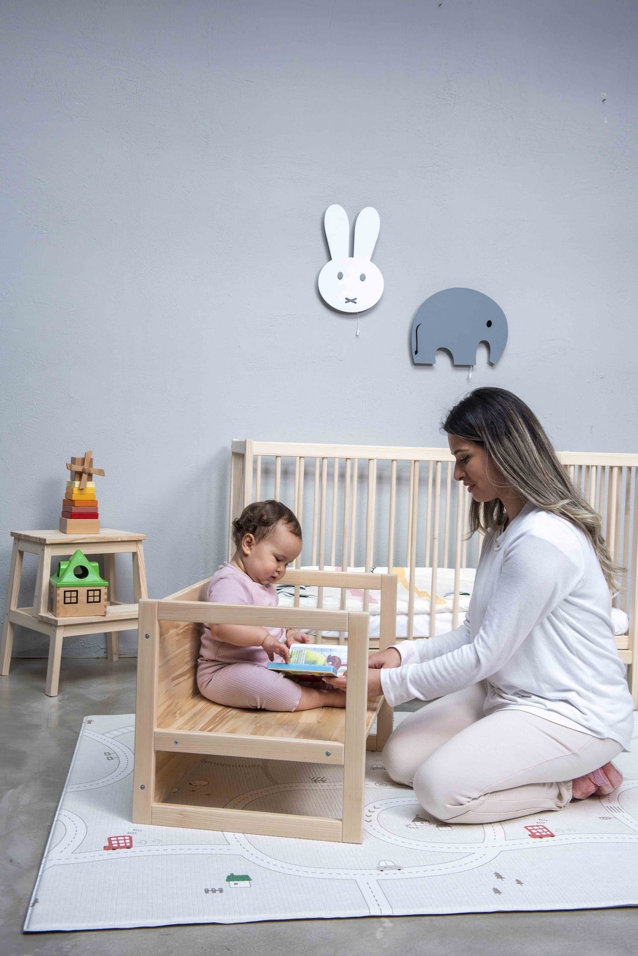 Dönüştürülebilir Masa ve Sandalye Büyük